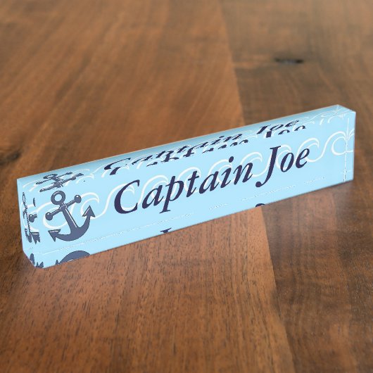 Anchor in de Waves Naambordje (Zijkant)