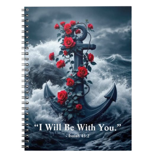 Anchor in the Storm -Steadfast Hope Prayer Journal Notitieboek (Voorkant)