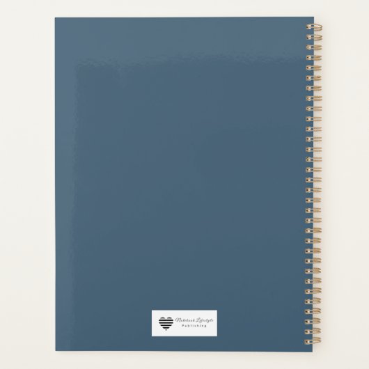 Anchor in the Storm -Steadfast Hope Prayer Planner (Achterkant)