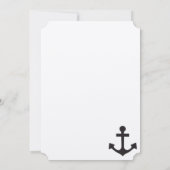 Anchor Invitation Kaart (Achterkant)