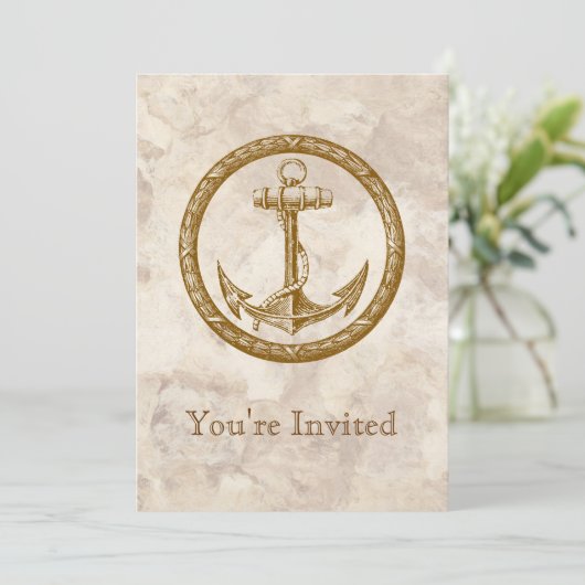 Anchor Kaart (Staand voorkant)