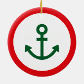 Anchor Keramisch Ornament (Achterkant)
