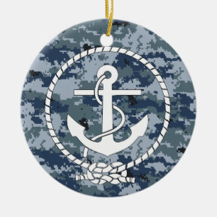 Anchor Keramisch Ornament
