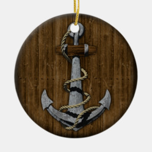 Anchor Keramisch Ornament