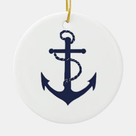 Anchor Keramisch Ornament