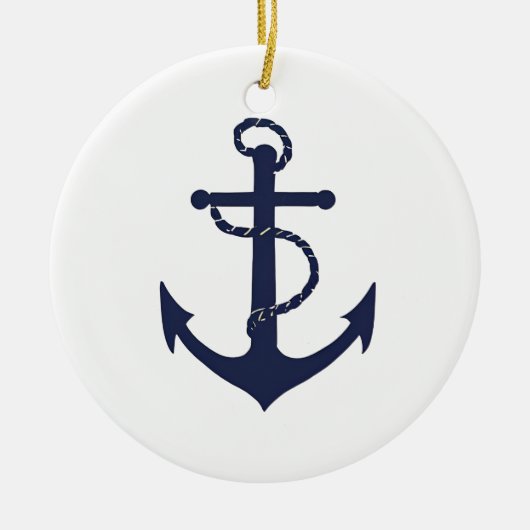 Anchor Keramisch Ornament (Voorkant)