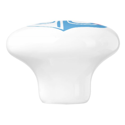 Anchor Keramische Knop (Zijkant)