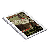 Anchor Line ~ Glasgow-New York Notitieboek (Rechterzijde)