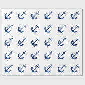 Anchor & Line Navy Cadeaupapier (Vlak)