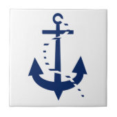Anchor & Line Navy Tegeltje (Voorkant)