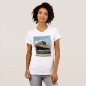 Anchor Line ~ New York - Glasgow T-shirt (Voorkant volledig)