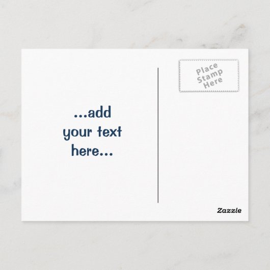 Anchor met Rope Briefkaart (Achterkant)