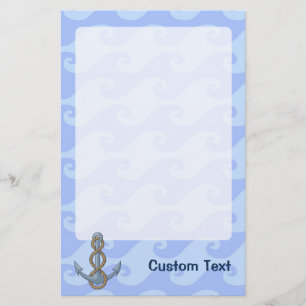 Anchor met Rope Briefpapier
