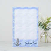 Anchor met Rope Briefpapier (Staand voorkant)
