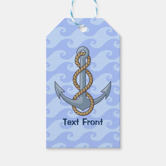 Anchor met Rope Cadeaulabel (Voorkant)