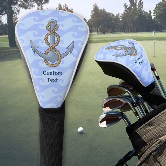 Anchor met Rope Golfheadcover