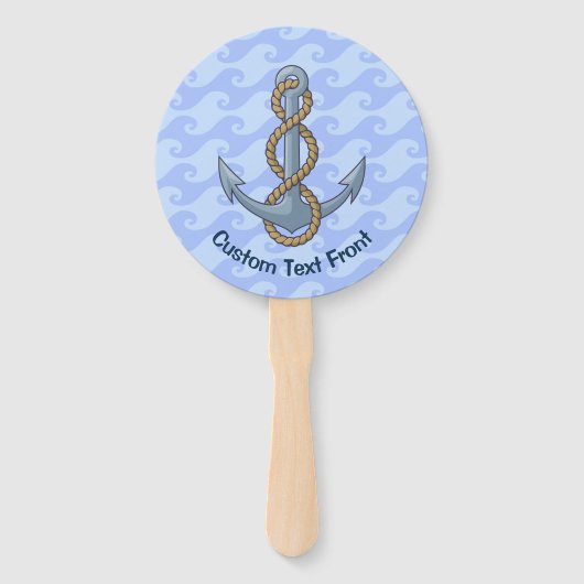 Anchor met Rope Handwaaier (Voorkant)