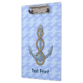 Anchor met Rope Klembord (Links)