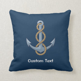 Anchor met Rope Kussen