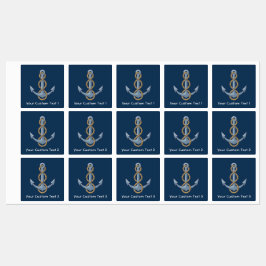 Anchor met Rope Labels