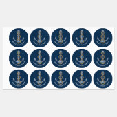 Anchor met Rope Labels (Vel)