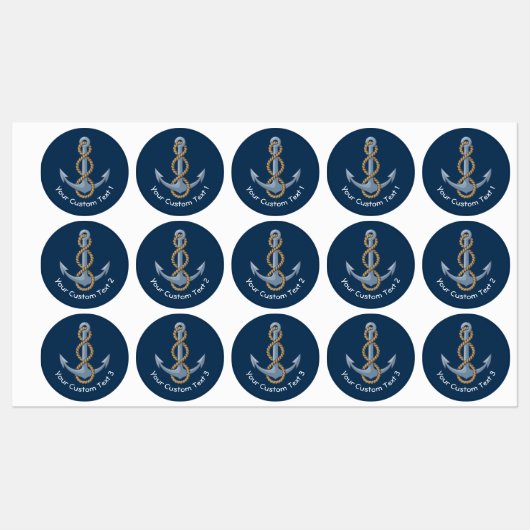 Anchor met Rope Labels (Vel)