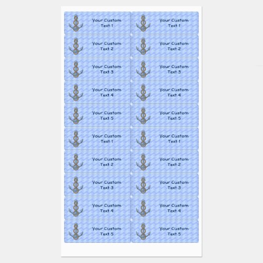 Anchor met Rope Labels (Vel)