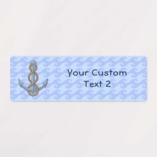 Anchor met Rope Labels (Design 2)