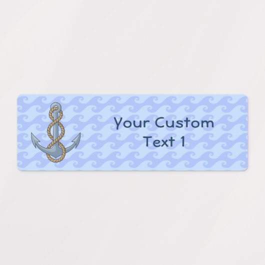 Anchor met Rope Labels (Design 1)