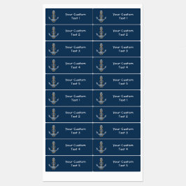 Anchor met Rope Labels