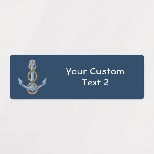 Anchor met Rope Labels (Design 2)