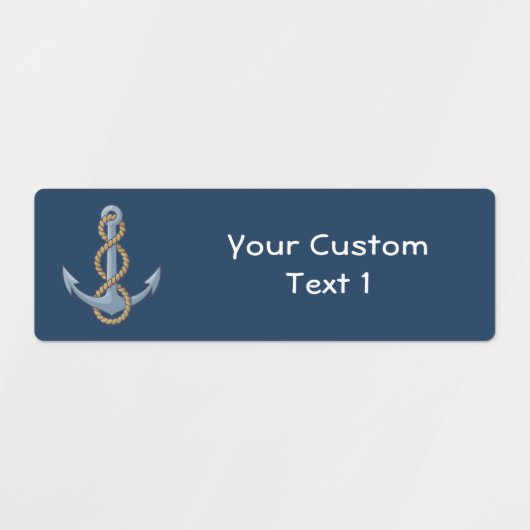 Anchor met Rope Labels (Design 1)