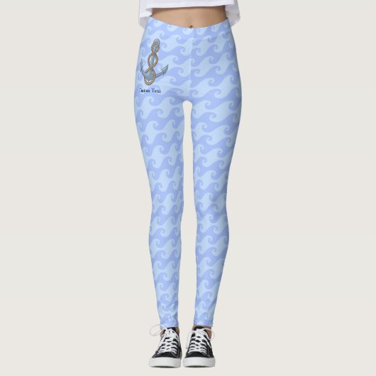 Anchor met Rope Leggings (Voorkant)