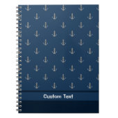 Anchor met Rope Notitieboek (Voorkant)