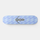 Anchor met Rope Persoonlijk Skateboard (Horizontaal)