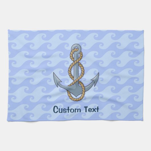 Anchor met Rope Theedoek (Horizontaal)