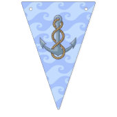Anchor met Rope Vlaggetjes (Tweede vlag)