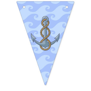 Anchor met Rope Vlaggetjes