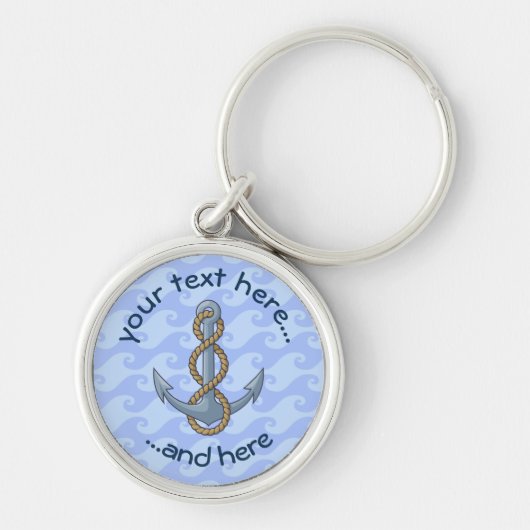 Anchor met Sleutelhanger van de Helling (Voorkant)