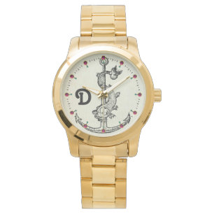 ANCHOR MET VISNAUTIEKE MONOGRAM HORLOGE