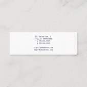 Anchor Mini Visitekaartje (Achterkant)