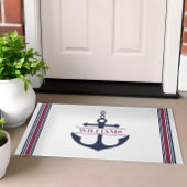 Anchor Monogram Nautisch Deurmat