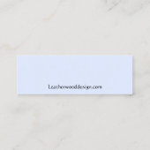 Anchor Nautical Blue Visitekaartje (Achterkant)