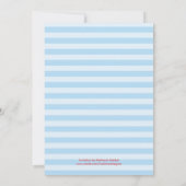 Anchor Nautical Bridal Shower Kaart (Achterkant)