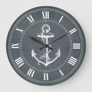 Anchor Nautical Grote Klok