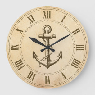 Anchor Nautical Grote Klok
