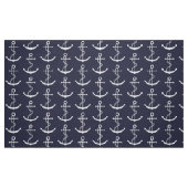 Anchor Nautical Navy Blue Stof (Fat Quarter)