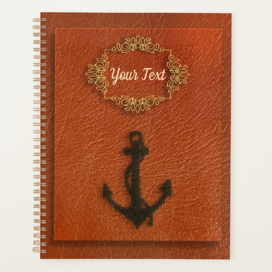 Anchor Nautical Personalized Planner (Voorkant)