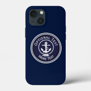 Anchor Nautical Seal Case-Mate iPhone Case
