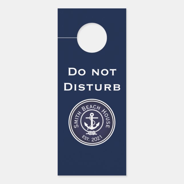 Anchor Nautical Seal Deurhanger (Voorkant)